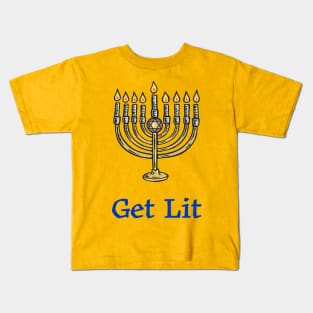 Get Lit Chanukah Kids T-Shirt